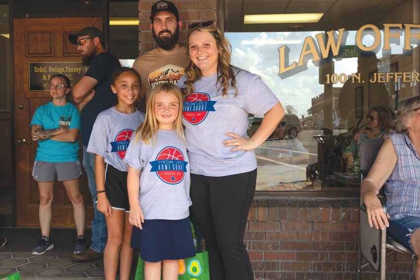 Plenty of parade-goers were sporting their Tyronn Lue shirts at the Homecoming parade.