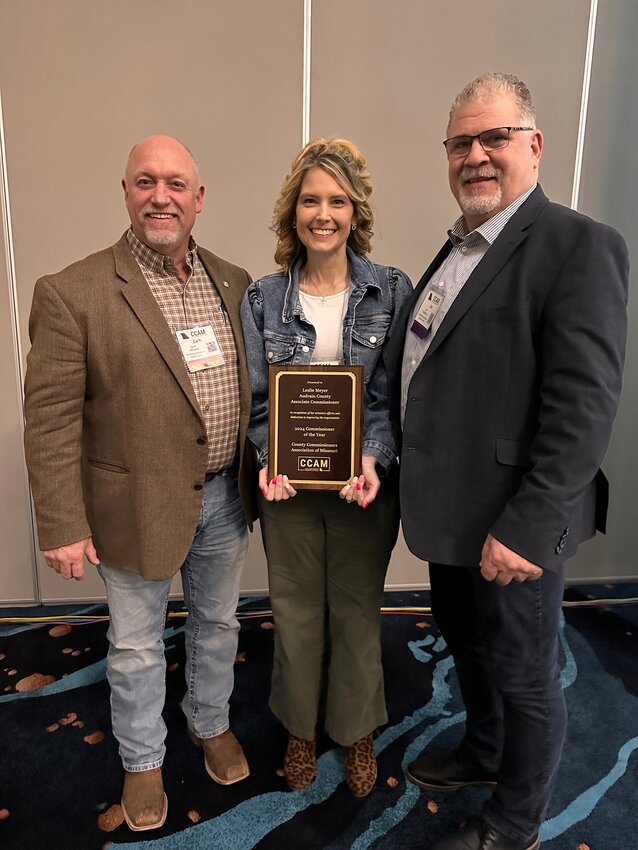 County commissioner wins state honor