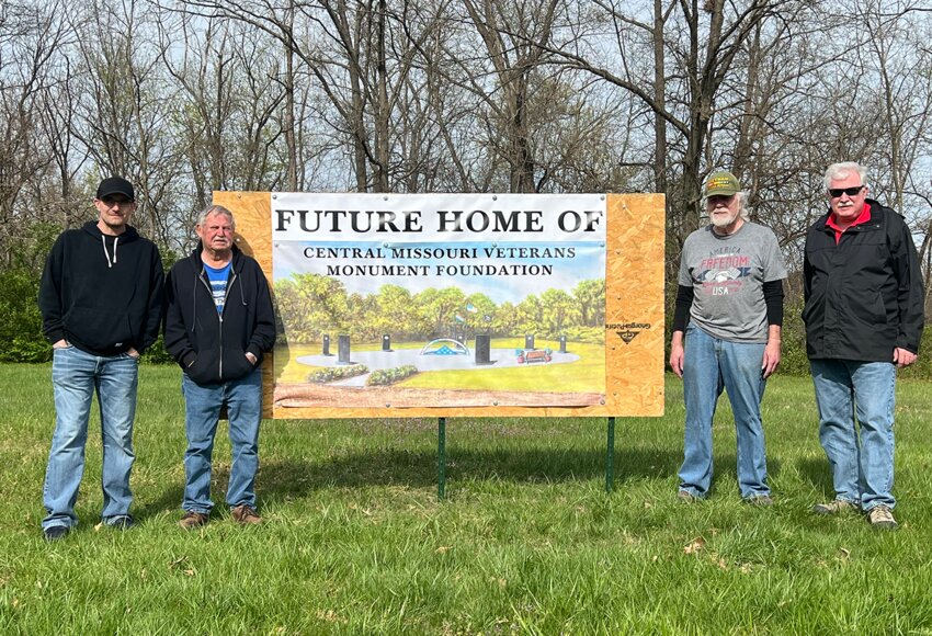 The future home of the Central Missouri Veterans Monument will be near the intersection of Teal Lake and Huntingfield Road in Mexico.