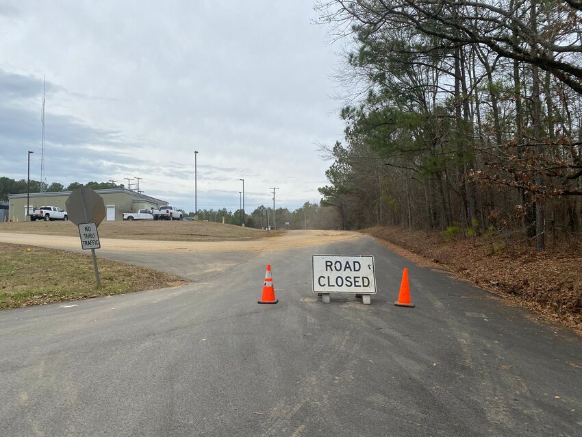 Chestnut Street west of Lewis Avenue is closed through the summer due to ongoing construction on county property near the county jail.