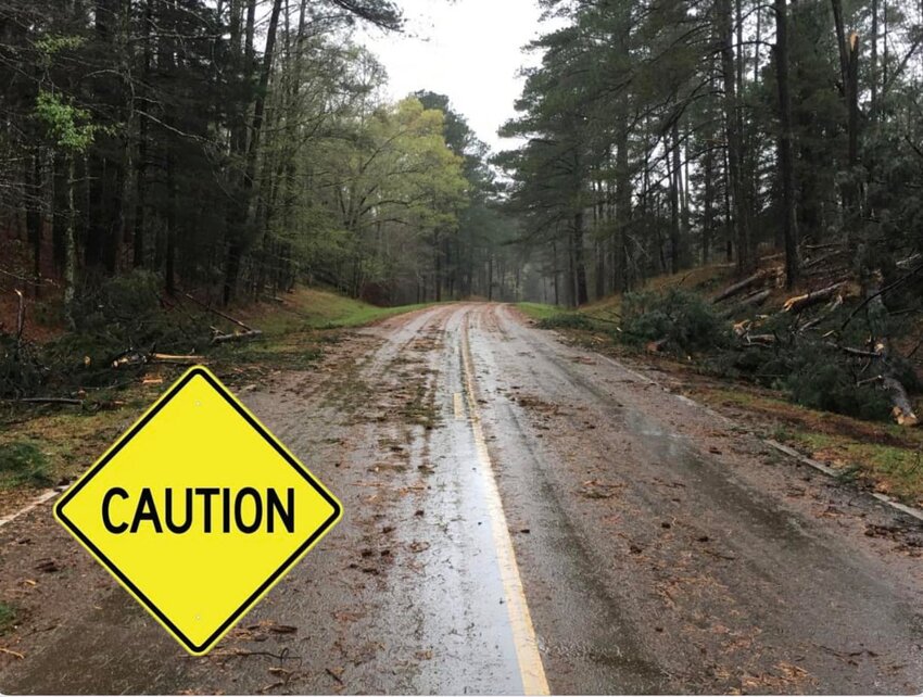 Neshoba County residents are being urged to use caution when traveling today.