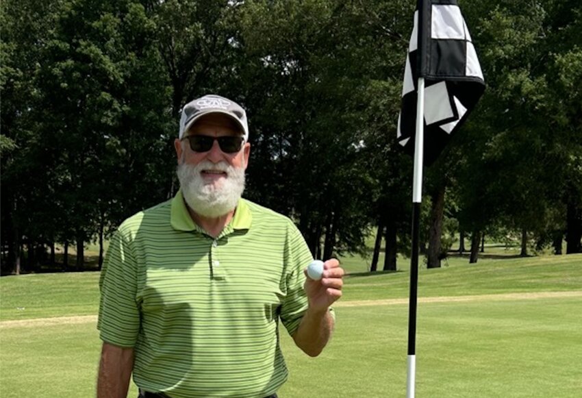 Tim Kennedy recently had a hole in one on hole #13 at the Philadelphia Country Club.