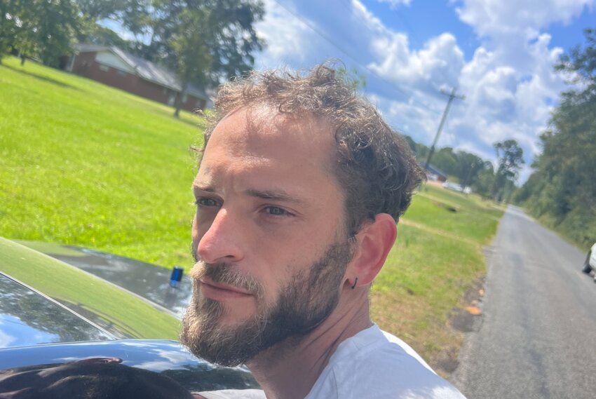 Jonathan Daniel Webb shortly after his arrest in Scott County.