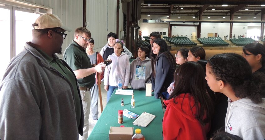 Chris Burnham and Orlando Ellerby with the Mississippi Forestry Commission speak on Forestry.