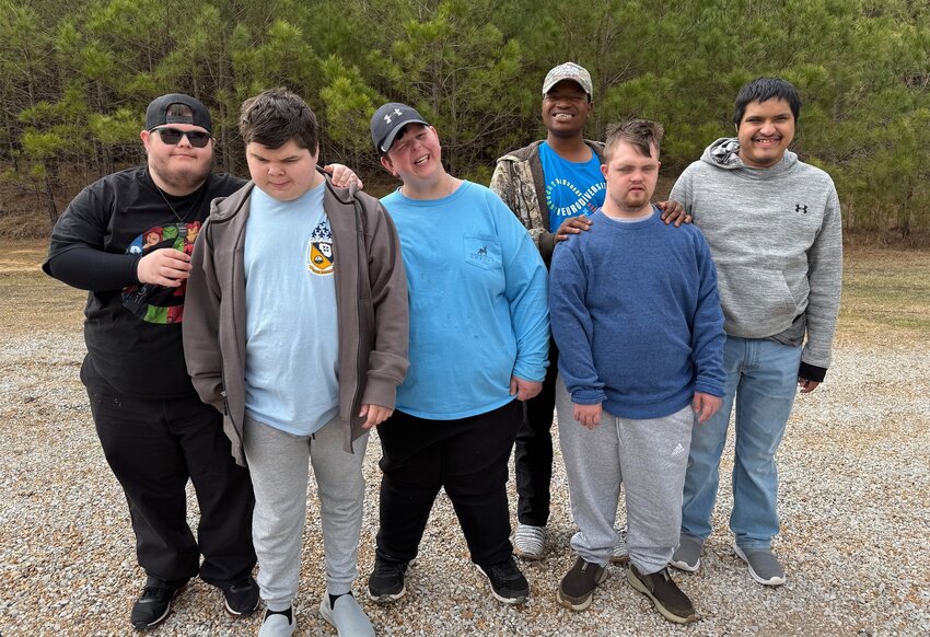 Refuge friends pictured from left, are Andrew, Anthony, Dalton, Ken, Tylere, and Leeland.