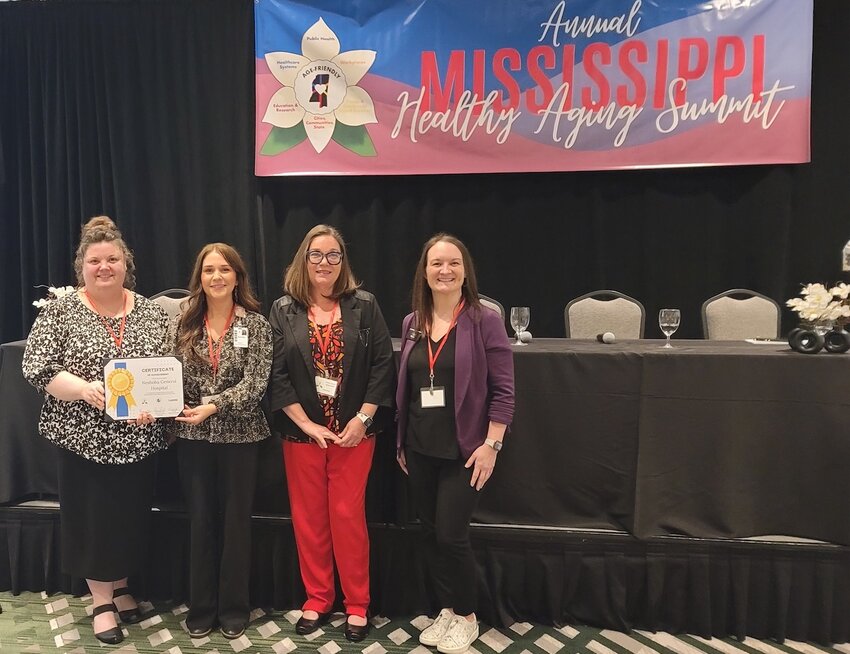 Pictured, from left, are Brandi Martin, Rachel Robertson, Shawn Rossi and Liz Hall.
