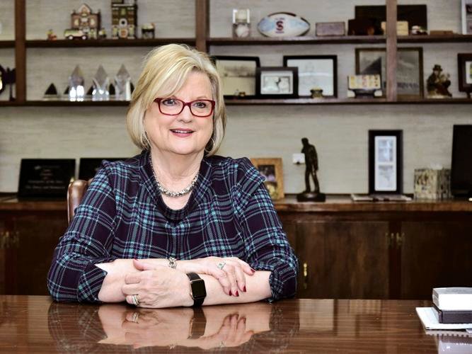 Publisher Cathy Hughes has seen the newspaper industry change over the 50 years she's worked at The Times and Democrat. She is retiring May 1 and will become publisher emeritus. (Photo by Larry Hardy / The Times and Democrat)