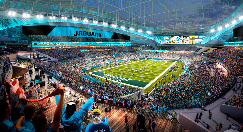 Jaguars proposed roof will reduce heat in stadium