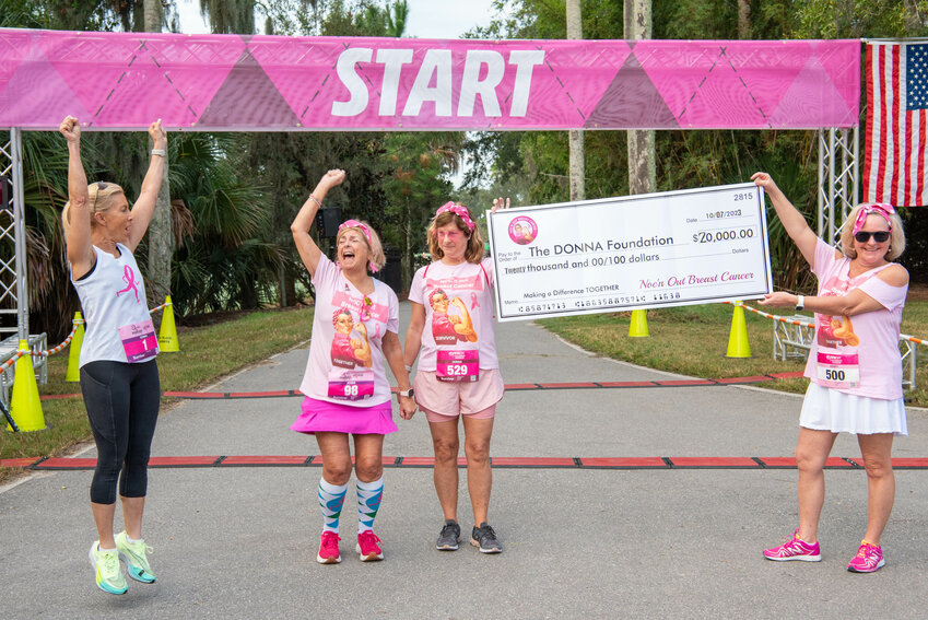 DONNA 5K funds breast cancer research, assists patients, celebrates