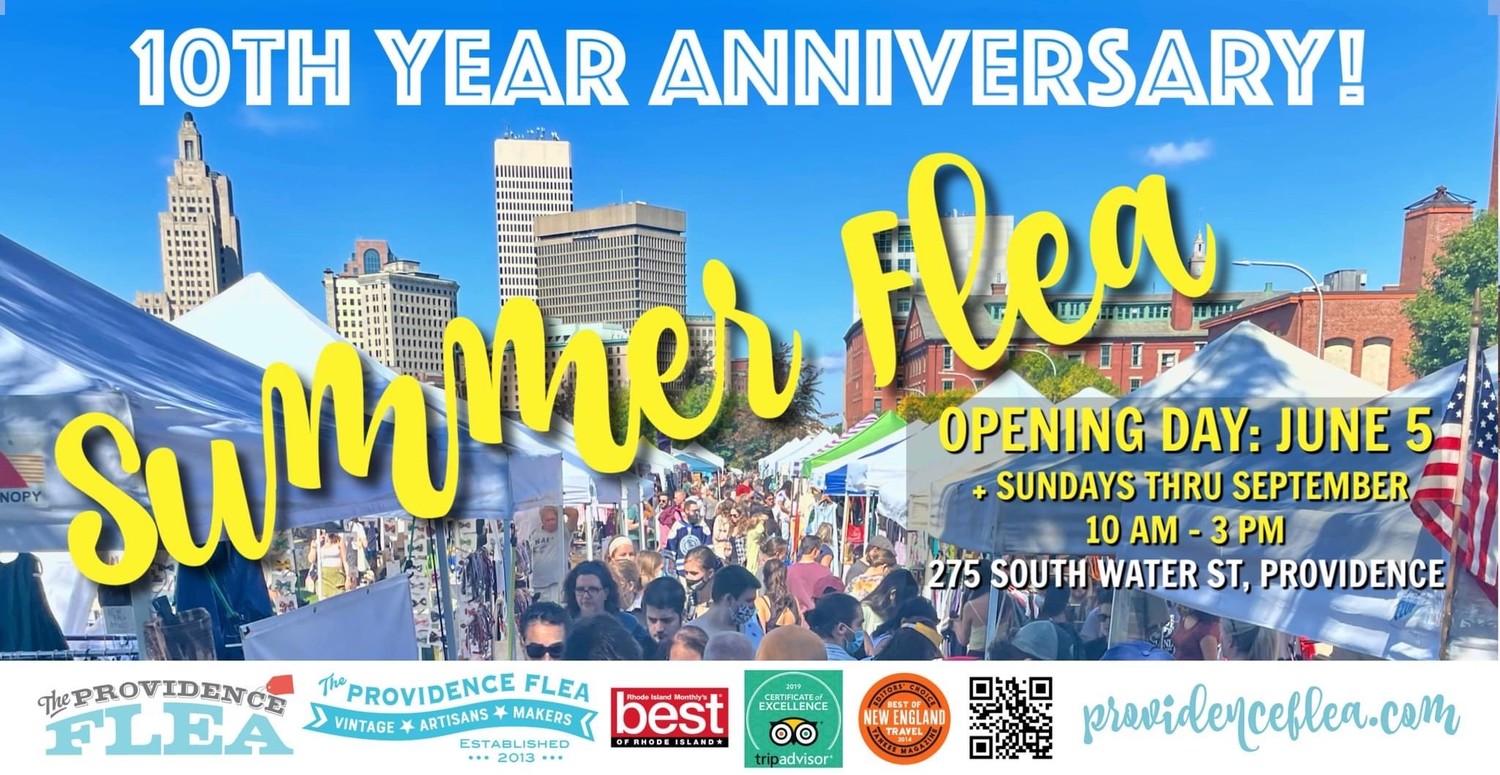 2022 Providence Flea Summer Markets (10th Anniversary) | Hey Rhody ...