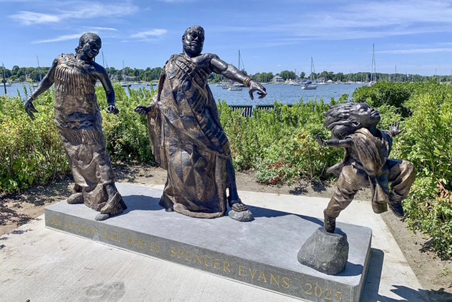 Artist Spencer Evans on the Bristol Middle Passage Port Marker Project