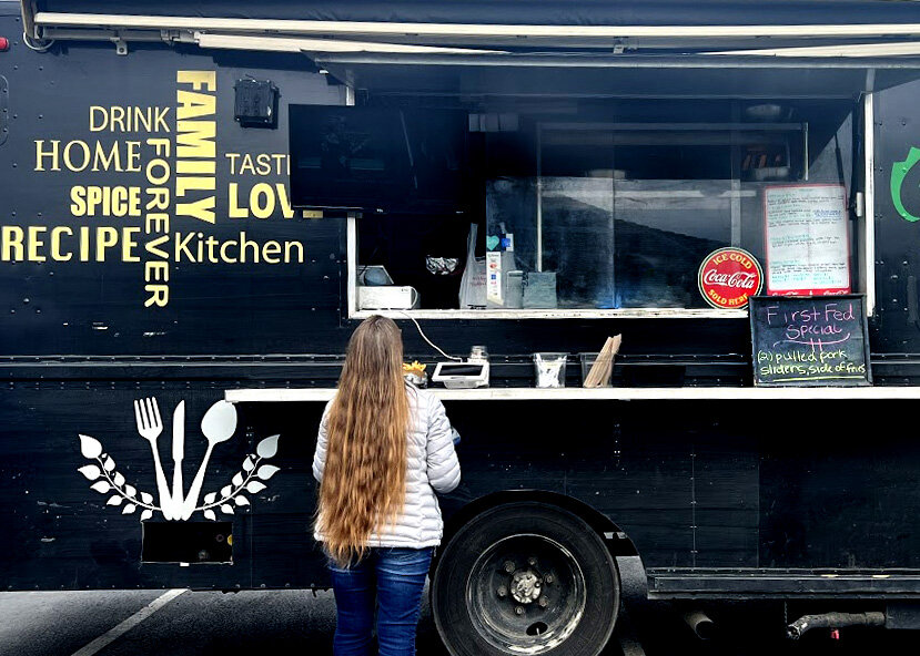 One of the food trucks serving up comfort food at First Fed’s Food Truck Friday.