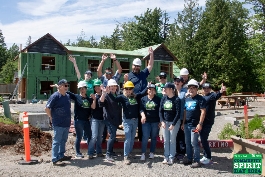 During First Fed’s 2024 Community Spirit Day, more than 170 employees volunteered across 21 nonprofits throughout western Washington.