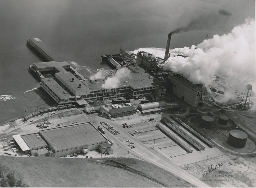 This undated photo shows just a snippet of the Port Townsend Paper Corporation's lifetime. An water use agreement between the city of Port Townsend and the mill is scheduled to take place by the end of the year.