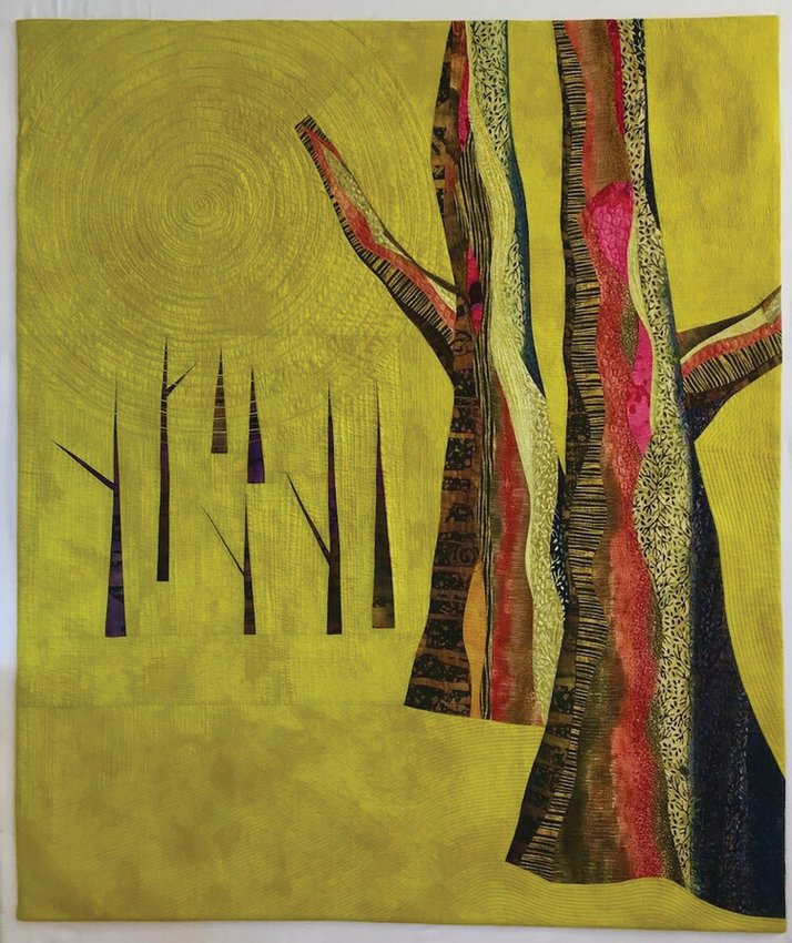 &quot;Fantasy Forest&quot; by textile artist Jeri Auty.