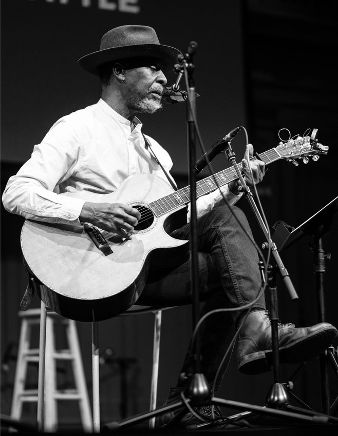 Reggie Garrett will bring his urban acoustic folk-rock to Finnriver Farm &amp; Cidery on Saturday, Aug. 6 for a performance that will also feature Paul Benoit.