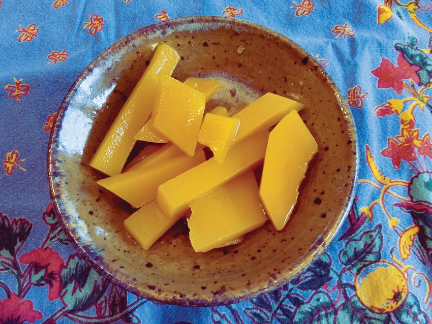 Butternut pickles &mdash; perfect for your holiday relish tray.
