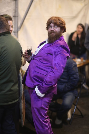Things always get a little weird at Strange Brewfest, and Brian Crocker of Port Angeles took this year&rsquo;s 007 &ldquo;Live and Let Brew&rdquo; theme off the rails with his Austin Powers outfit.
