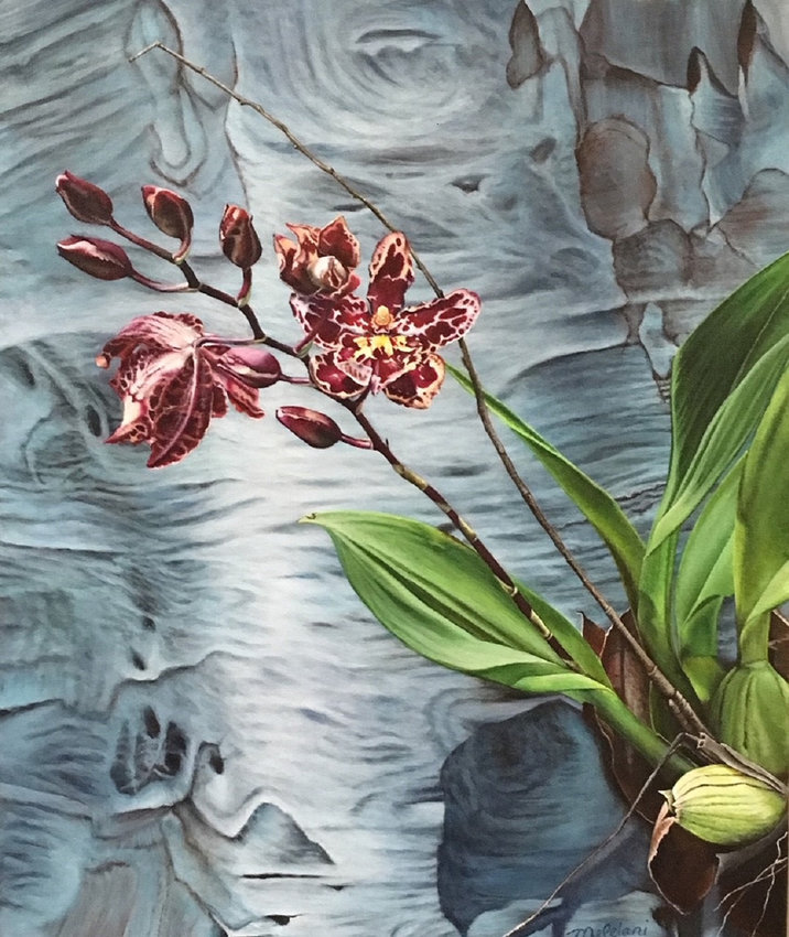 &ldquo;Lawai Orchids&rdquo; by Melinie Perry.