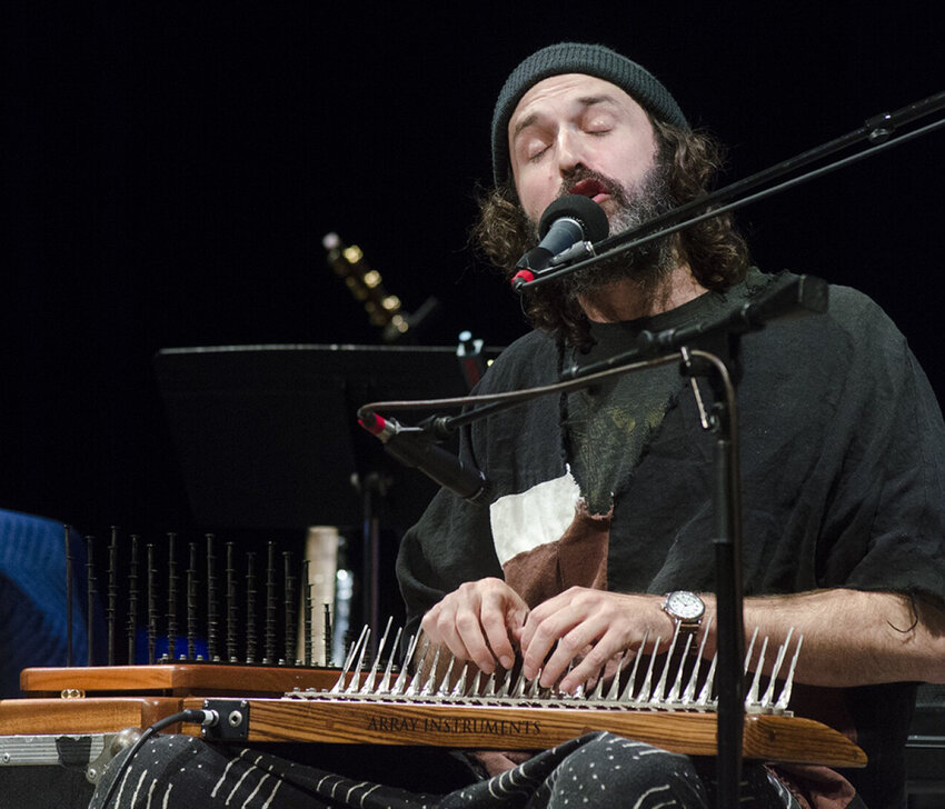 Singer-songwriter Joachim Cooder&rsquo;s musical arsenal includes an African thumb-piano known as the mbira. Courtesy photo