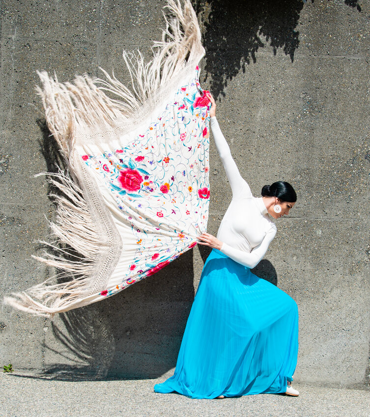 Savannah Fuentes brings an authentic flamenco performance to Eaglemount Winery March 16. Courtesy photo