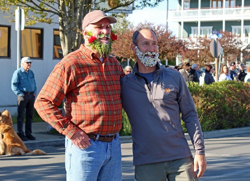 The Hair and Beard Contest is among the Rhododendron Festival’s many familiar favorite activities.