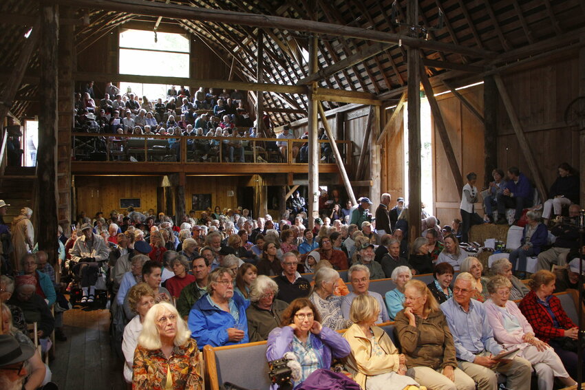 “Concerts in the Barn” have packed the Quilcene Barn with fans of classical chamber music.