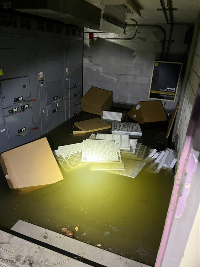 The boiler facilities of the Mountain View campus were flooded after a water main failure May 28-29.