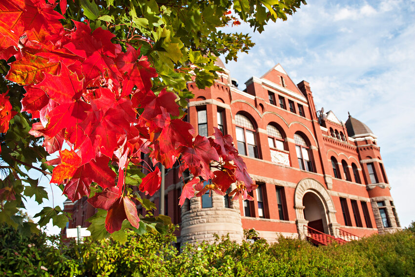 The Jefferson County Courthouse.