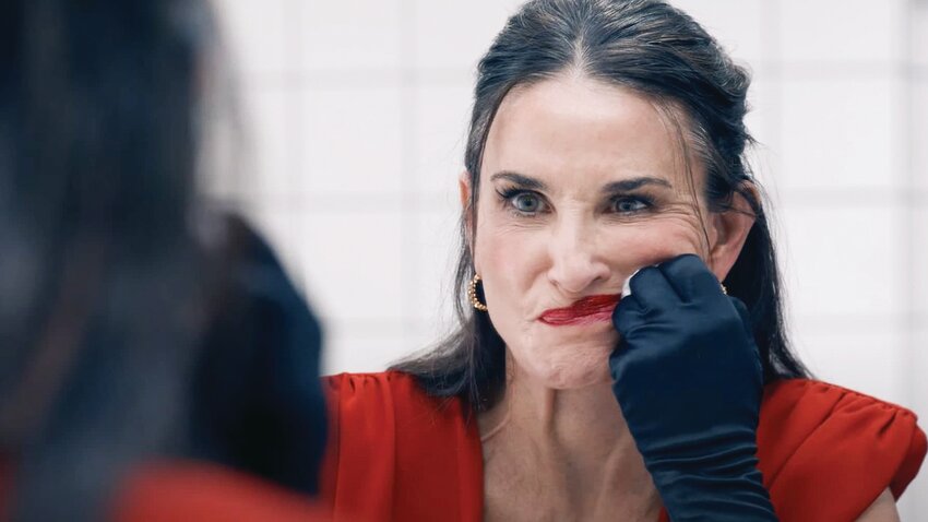Demi Moore scored an Oscar nod, but not a win, for dealing with aging poorly in &ldquo;The Substance.&rdquo;