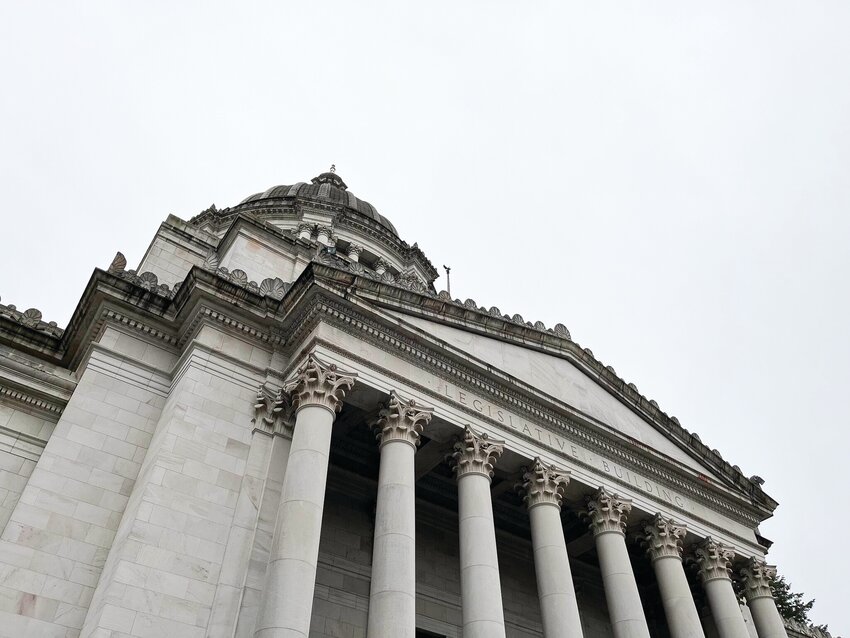 The Washington Legislative Building in Olympia.