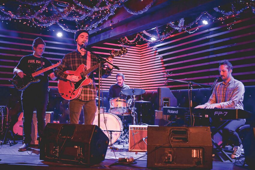 Seattle-based alt-country band Lightweight Champion performs.