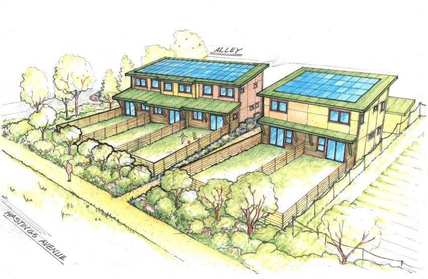 Rendering of Dundee Hill Community Homes.