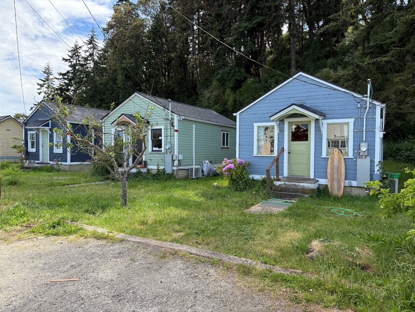 A portion of the student housing at the boat building school in Port Hadlock.