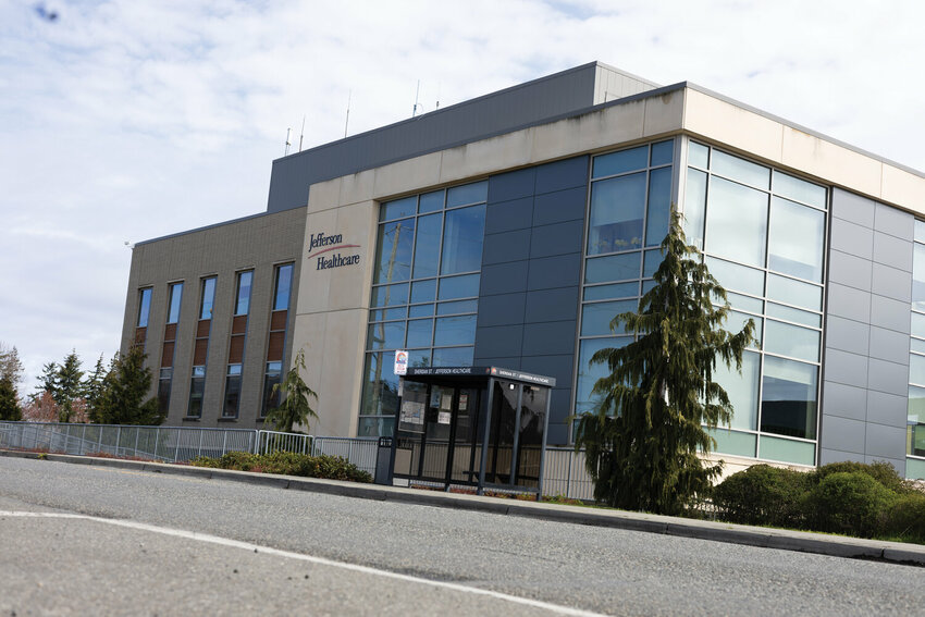 Jefferson Healthcare along Sheridan Street in Port Townsend.