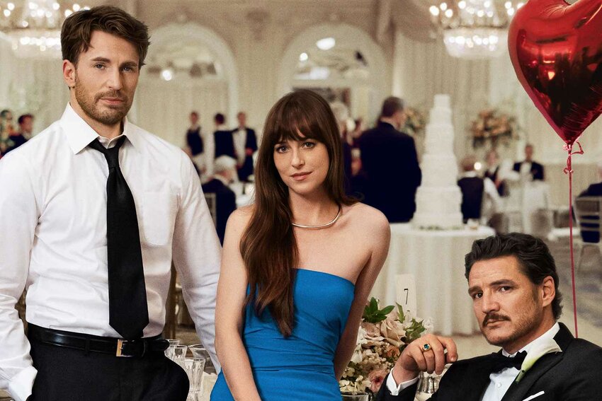 Chris Evans, Dakota Johnson and Pedro Pascal fail to resurrect the rom-com with Celine Song&rsquo;s &ldquo;Materialists,&rdquo; but deliver interesting work nonetheless.