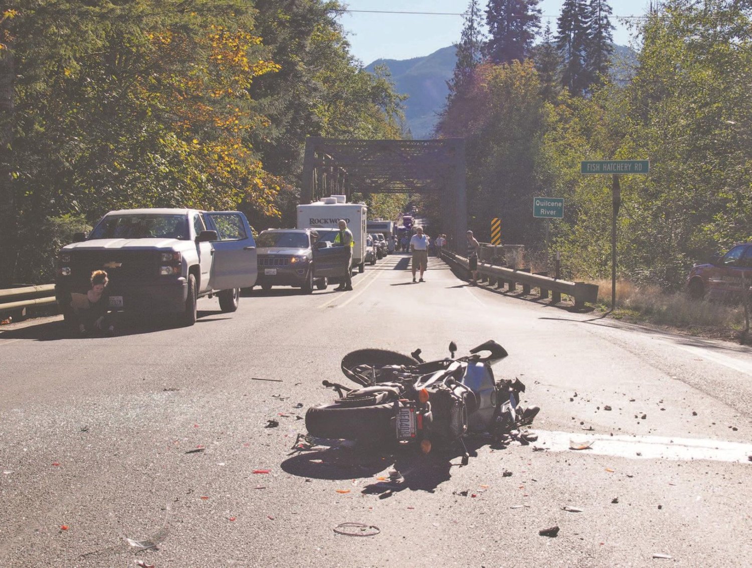 Motorcyclist crashes near Quilcene bridge | Port Townsend Leader