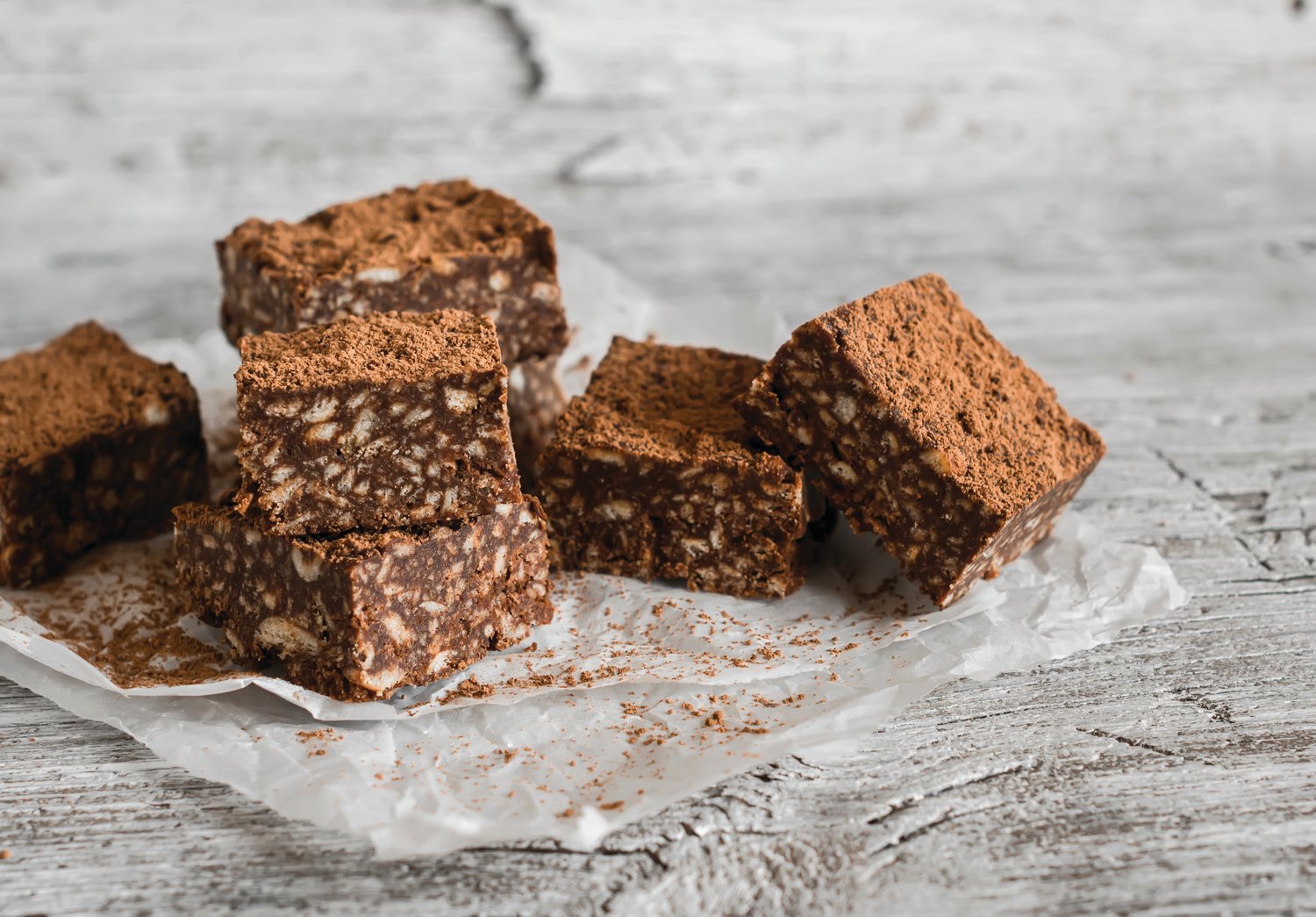 No-bake gingerbread ready for family and friends.