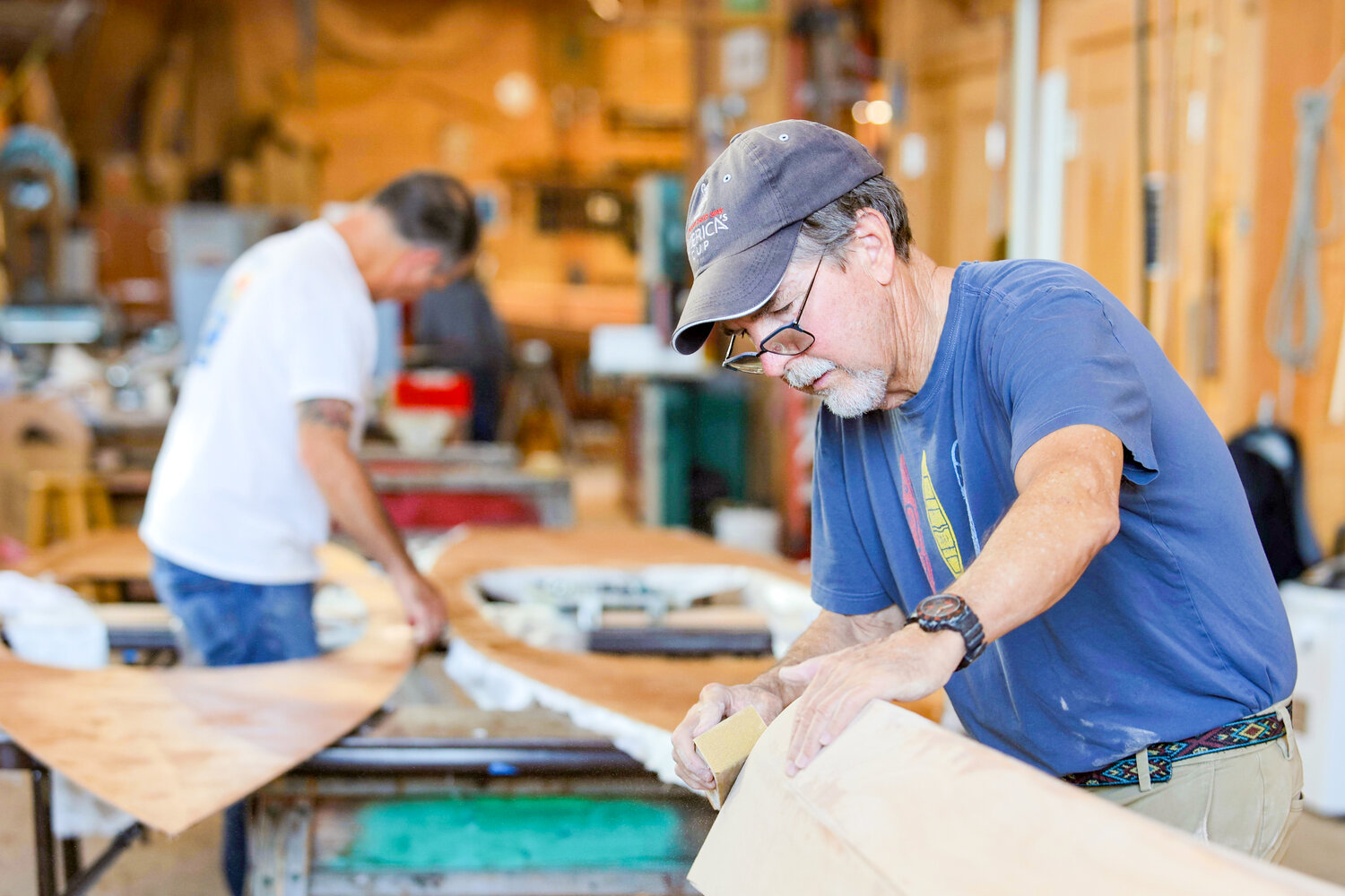 Amateurs, experts collab on lofty boatbuilding goal at Northwest Maritime - Port Townsend Leader