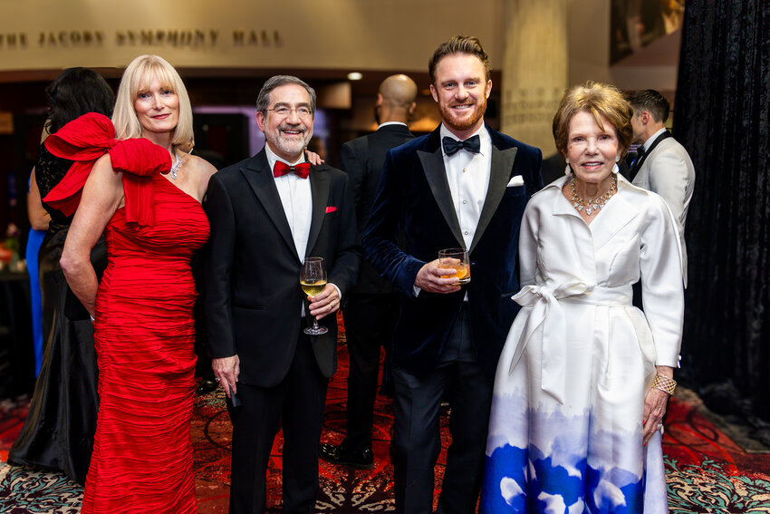 Carol Killworth, President and CEO Steven B. Libman, Music Director Courtney Lewis and Ann Hicks
