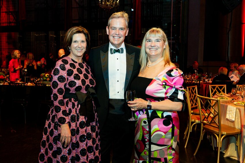 Poppy Clements with Eleanor and John Lock