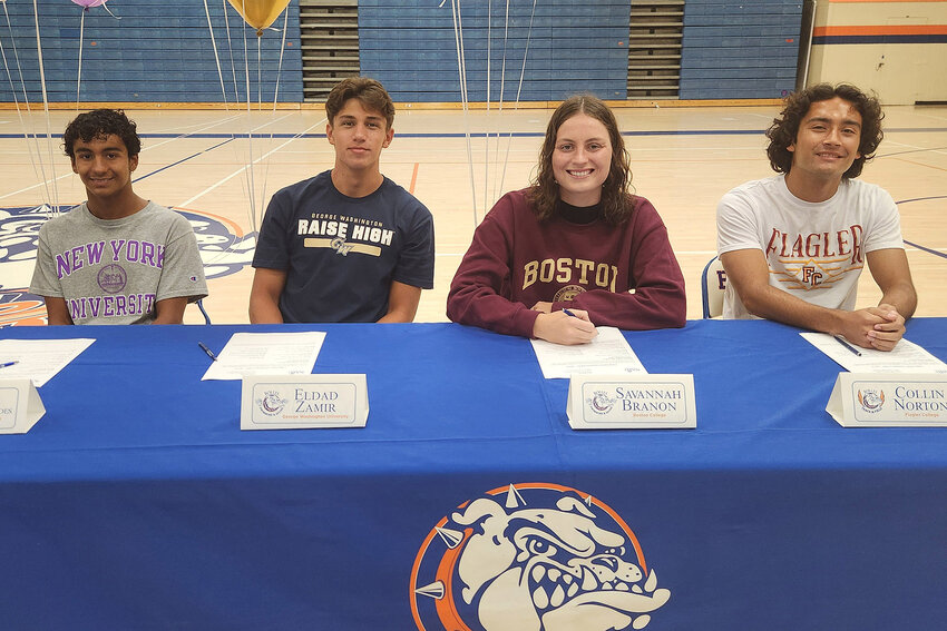 João Da Cruz Guedes, Eldad Zamir, Savannah Branon and Collin Norton