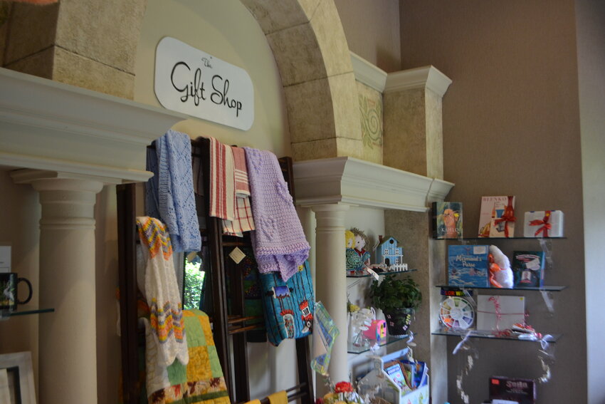 The cultural center’s gift shop features many local artists.