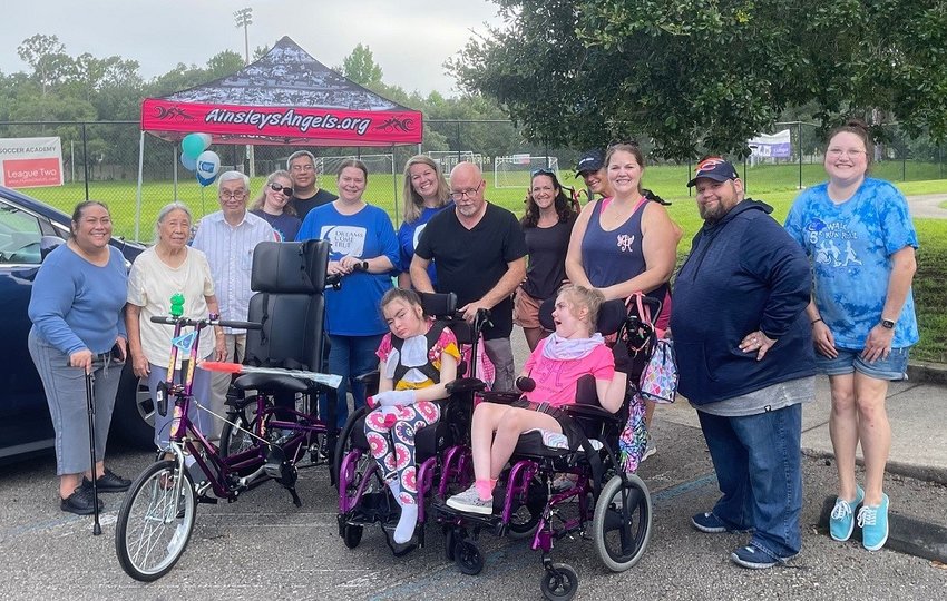 Dreams Come True surprised 18-year-old Siobhan with her new Freedom Concept tricycle during a special gathering at Losco Regional Park in Mandarin. Siobhan&rsquo;s dream was sponsored by Berkshire Hathaway HomeServices Florida Network Realty.