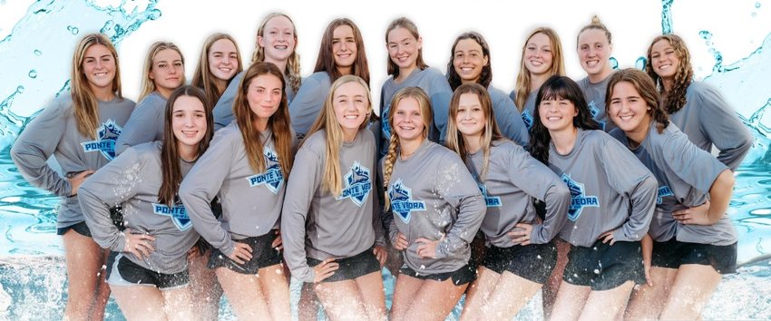 The Ponte Vedra High swimming and diving team is 2022 district champions.