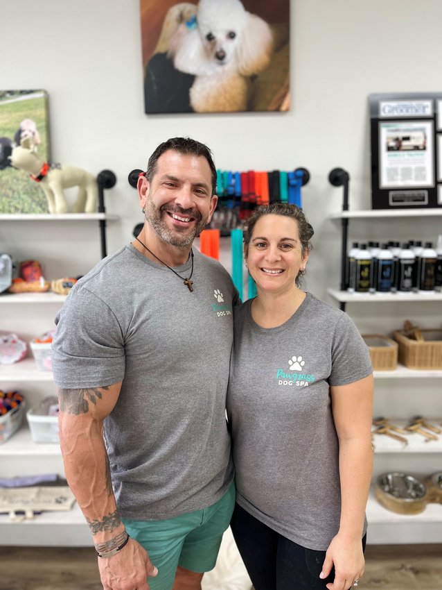 Jennifer and John Teneyck launched Pawgrass Mobile Dog Spa in 2020. Now, Pawgrass has a brick-and-mortar location as well.