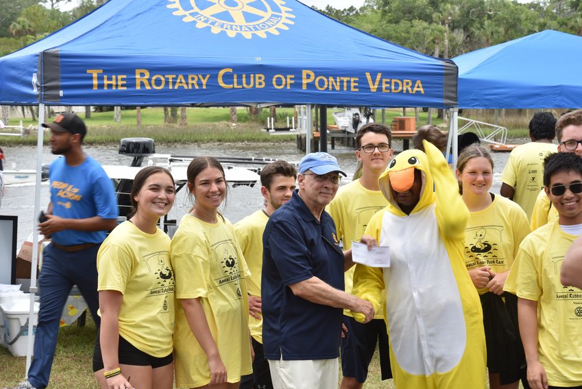 The annual Rubber Duck Race is one of the marquee fundraisers for the Rotary Club of Ponte Vedra.