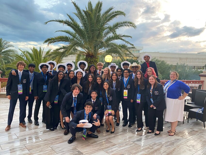 Students in the Nease High DECA program represented at the conference in a variety of categories.