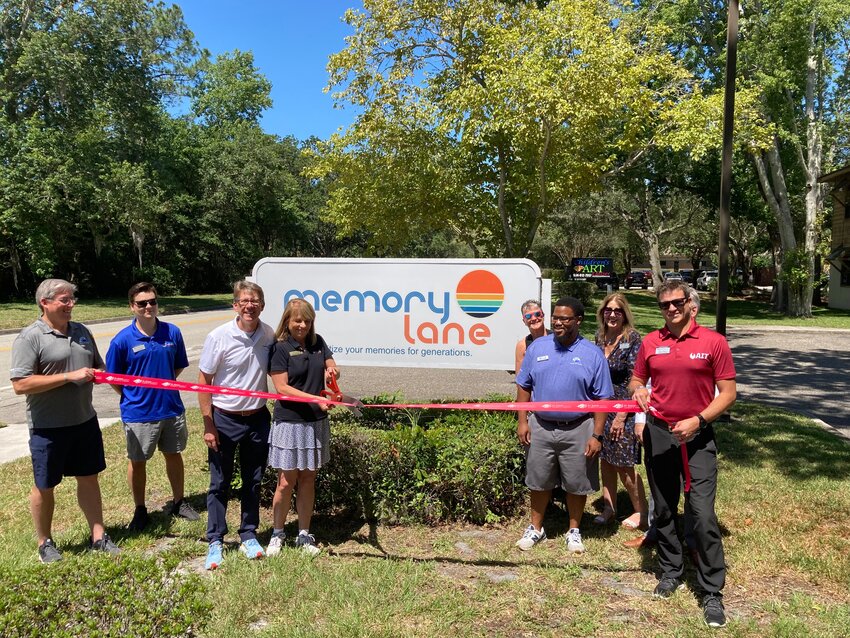Memory Lane held a ribbon cutting ceremony recently to join the St. Johns County Chamber of Commerce.