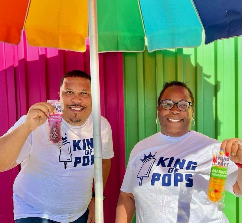 Carey and Javonn Wright are a husband-and-wife team that started King of Pops Ponte Vedra in April.